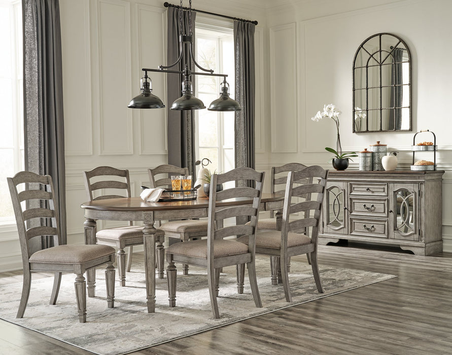 Lodenbay 8-Piece Dining Room Package